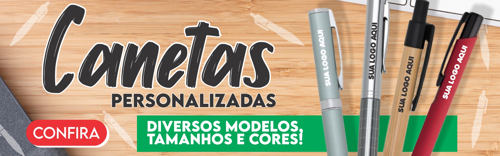 Canetas Personalizadas