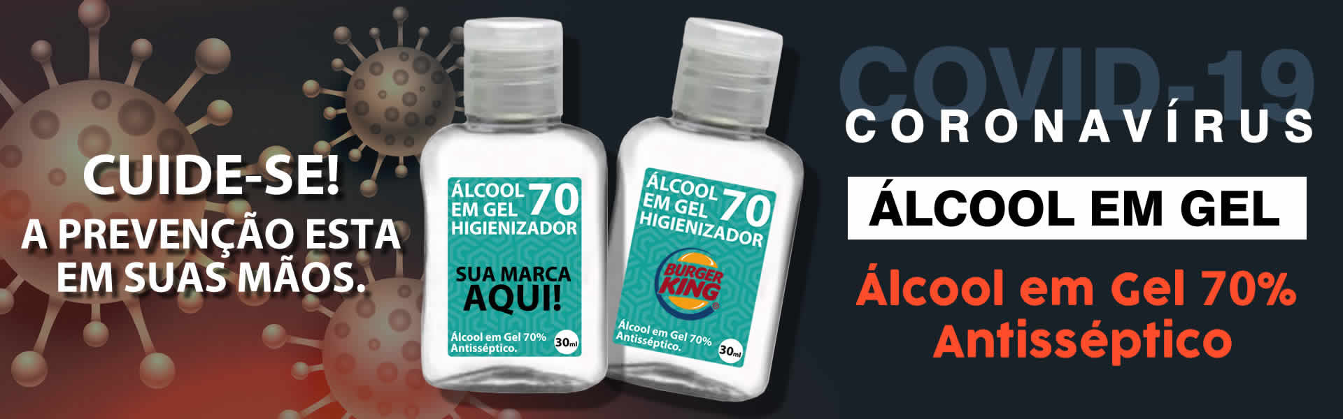 Álcool em Gel Personalizado Álcool em Gel Personalizado