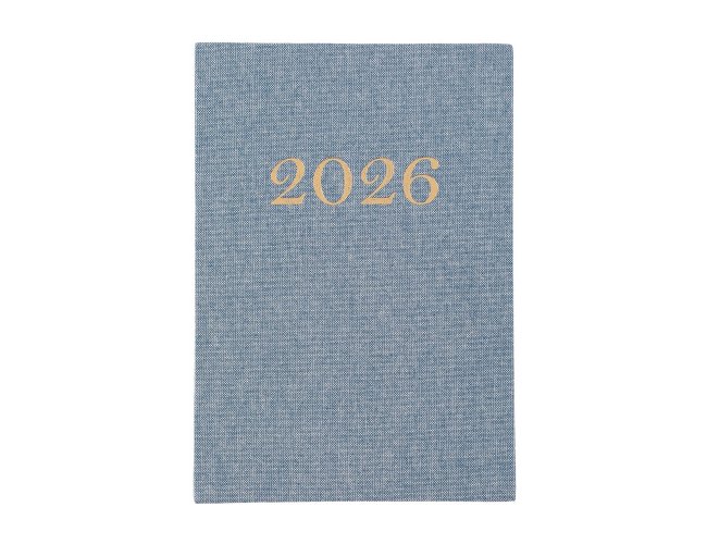 Agenda Di�ria Linho 2026 14x21cm (06099A)